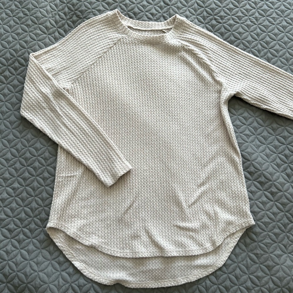 American Eagle Waffle Sweater XS